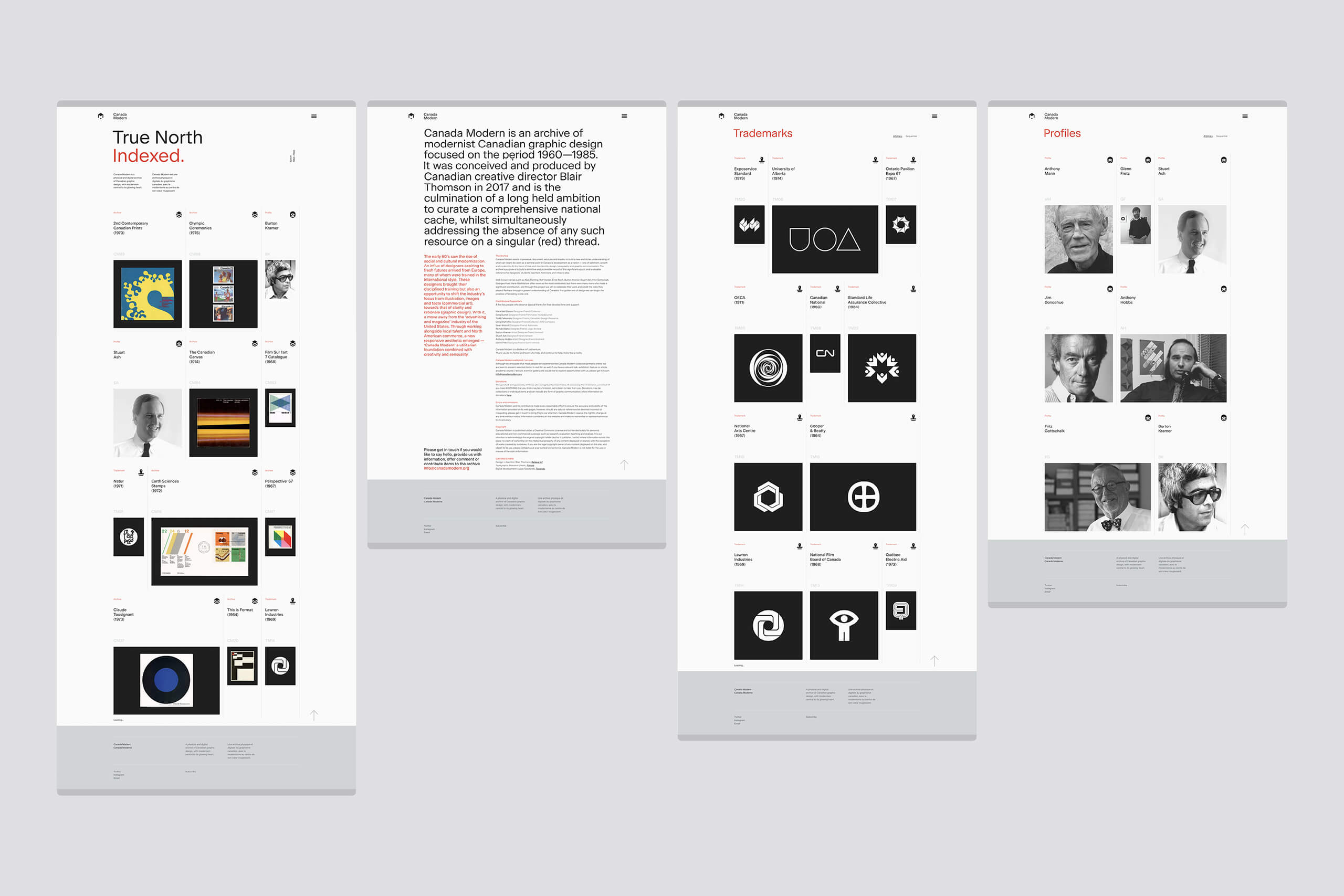Canada Modern - Identity and website