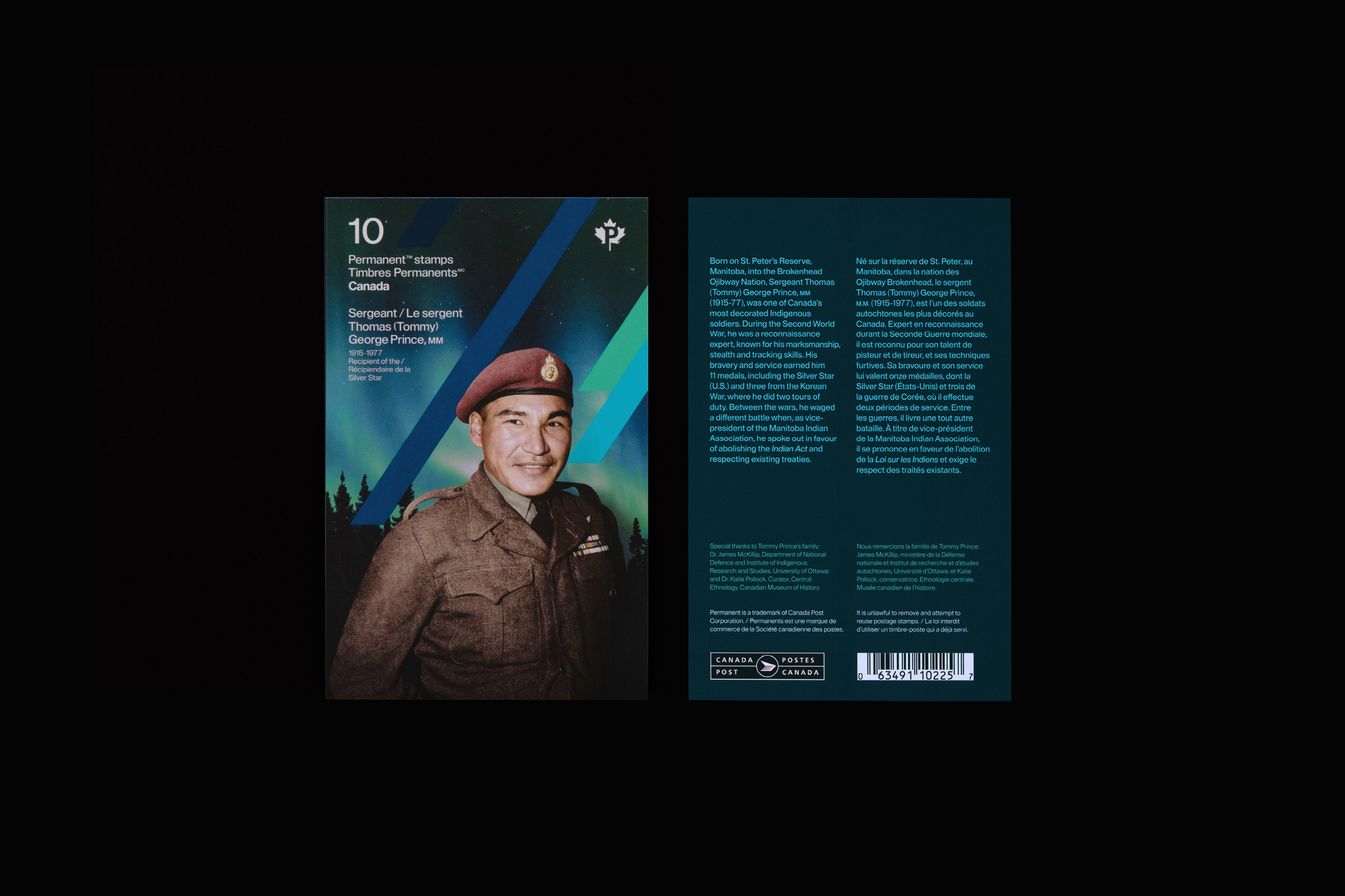Canada Post - Sergeant Tommy Prince