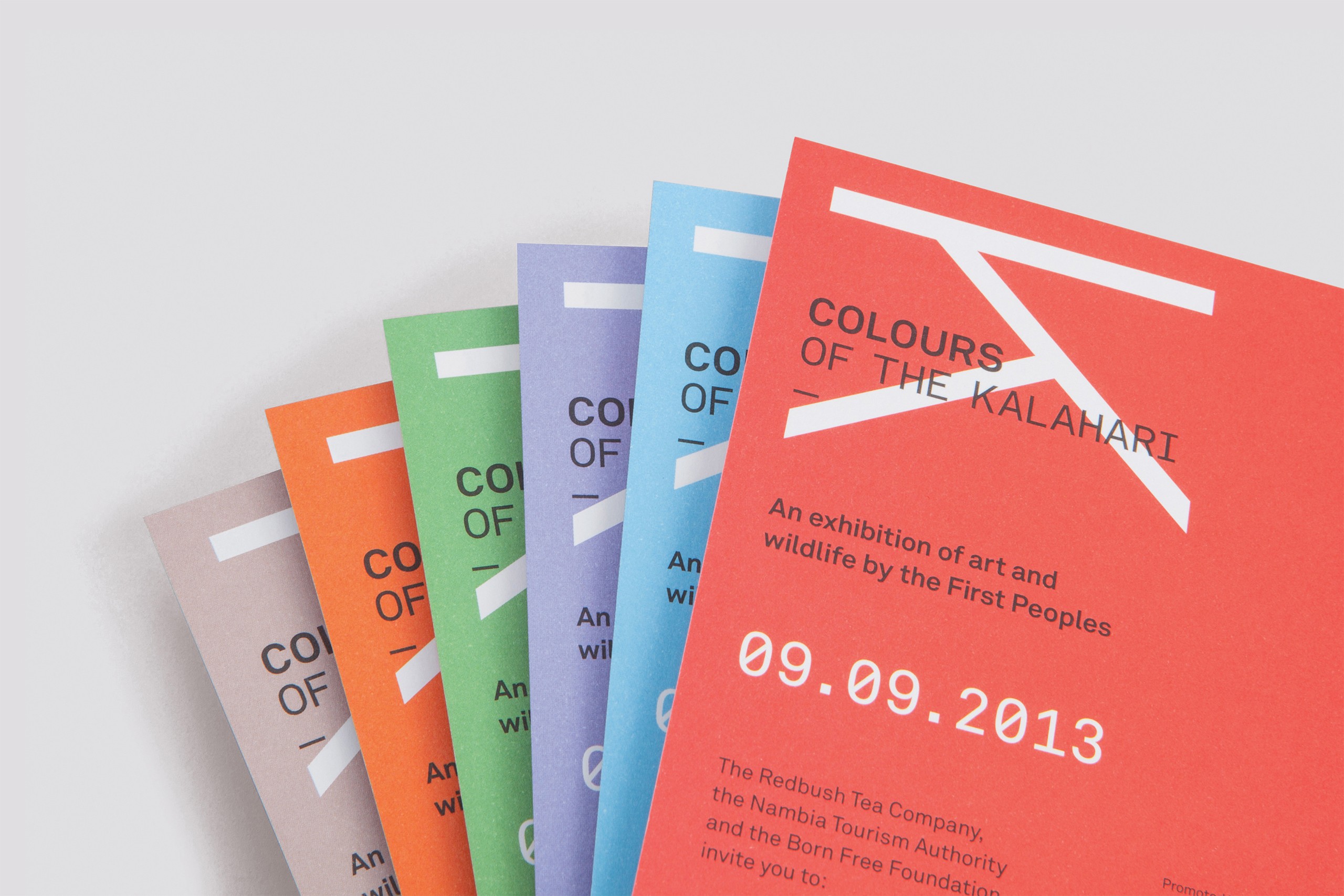 Colours of the Kalahari - Brand identity & exhibition