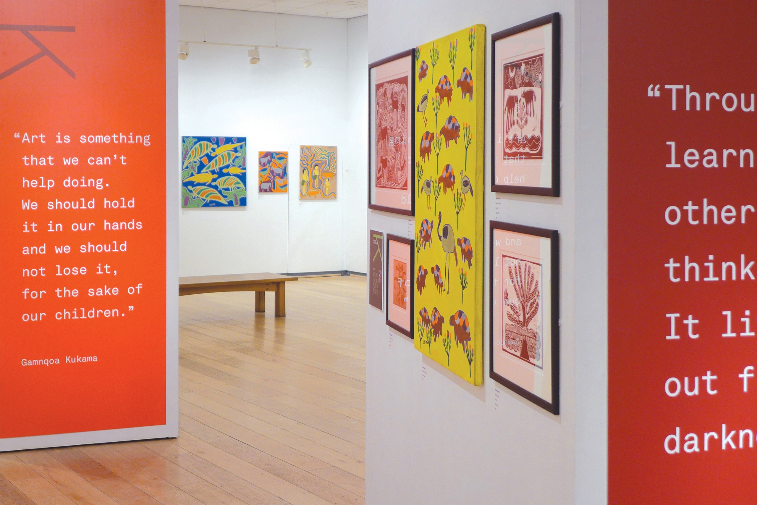 Colours of the Kalahari - Brand identity & exhibition