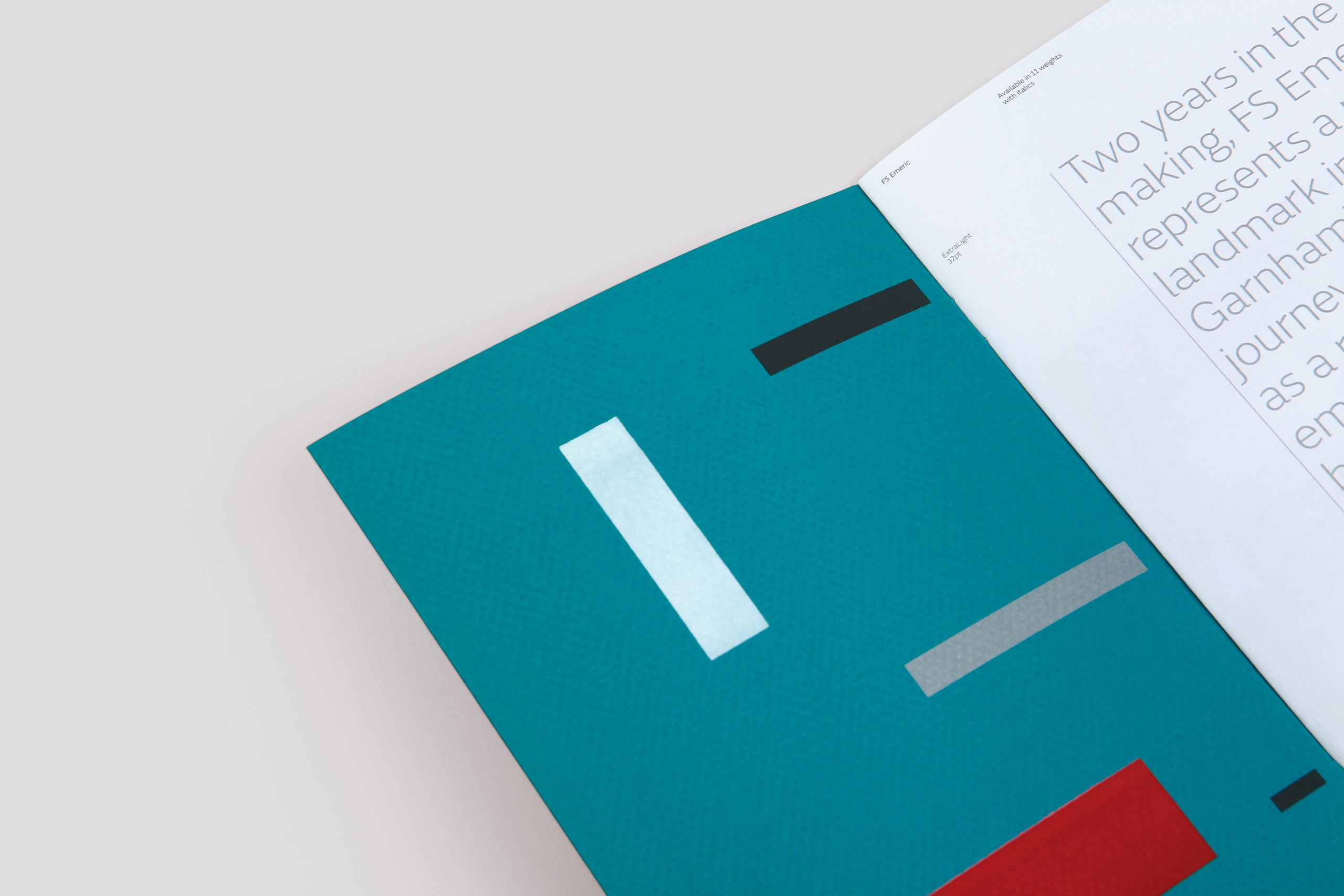 Fontsmith - FS Emeric launch campaign and poster series