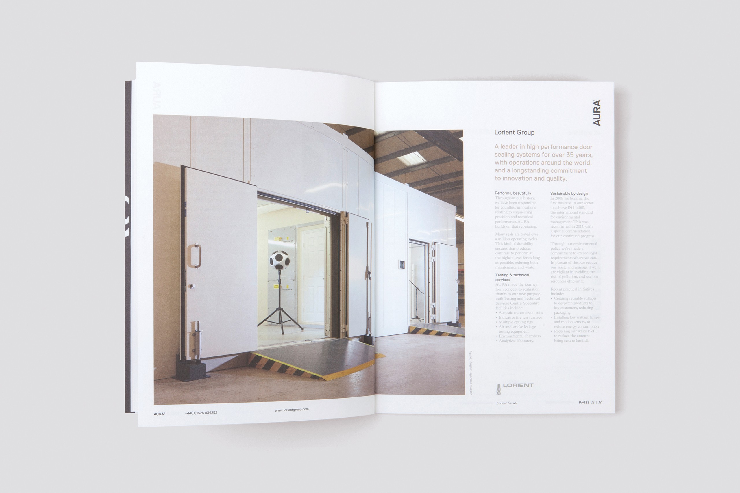 Lorient - AURA identity & print