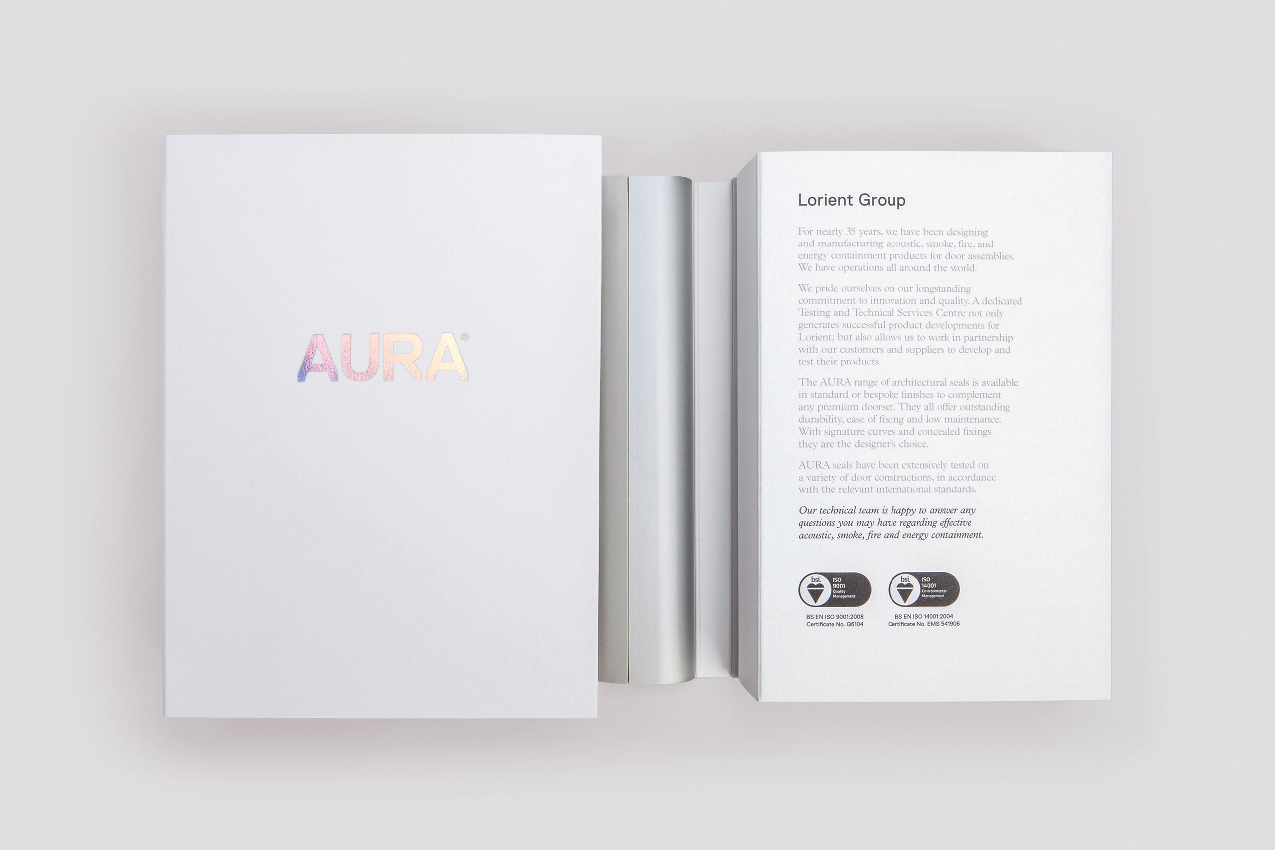 Lorient - AURA identity & print