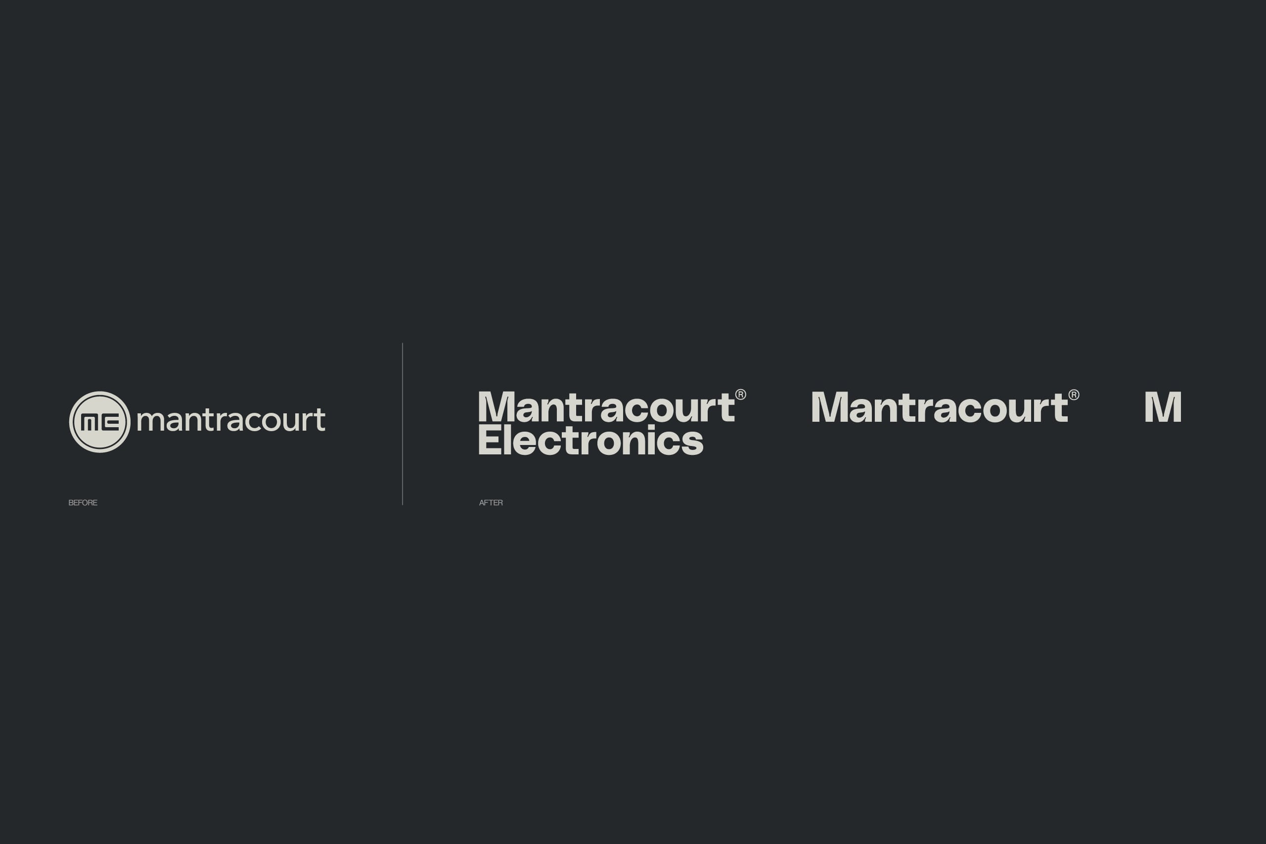 Mantracourt Electronics - Brand development
