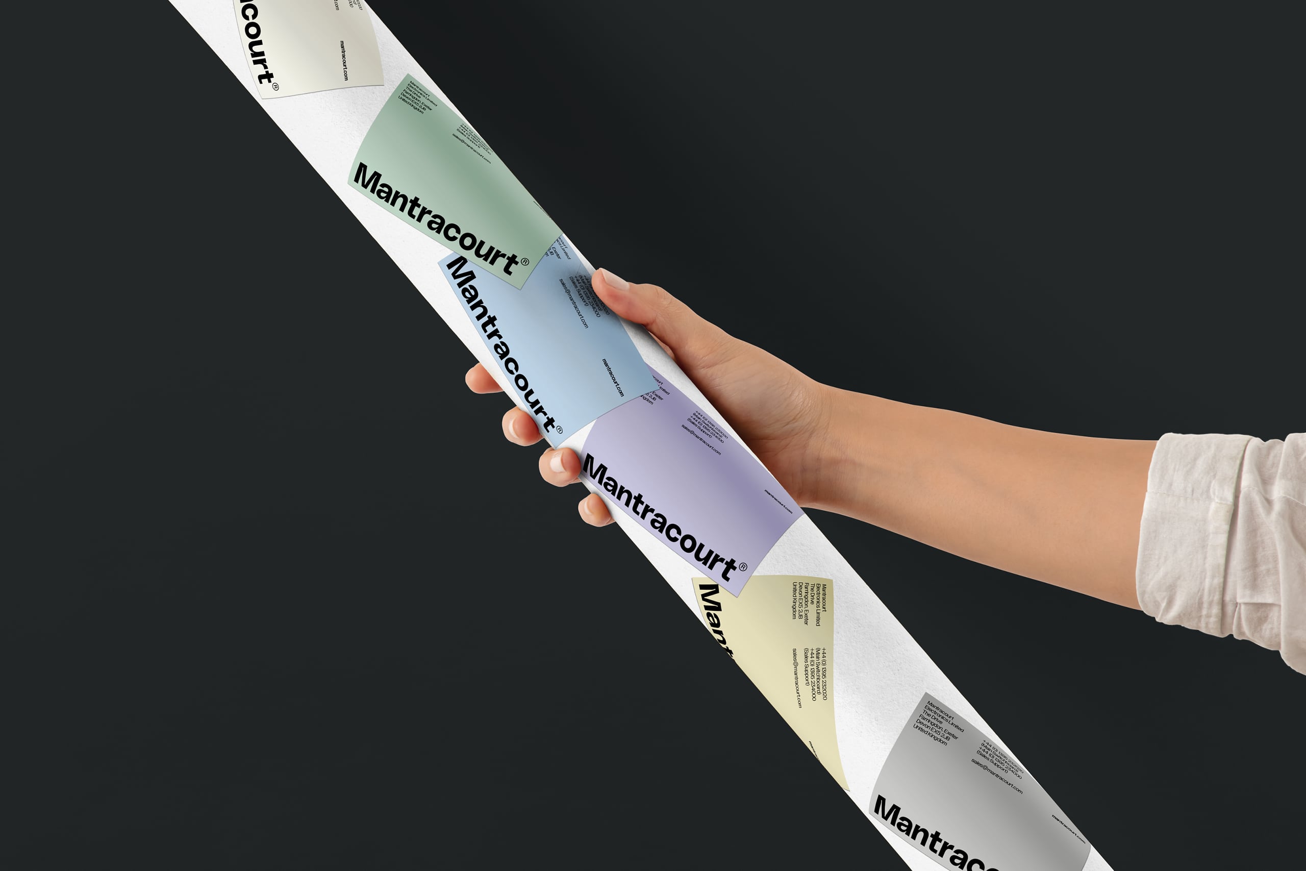 Mantracourt Electronics - Brand development