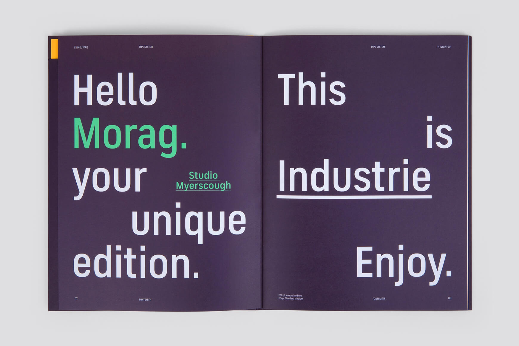 Fontsmith - FS Industrie launch